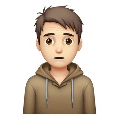 man in wither clothes sticker