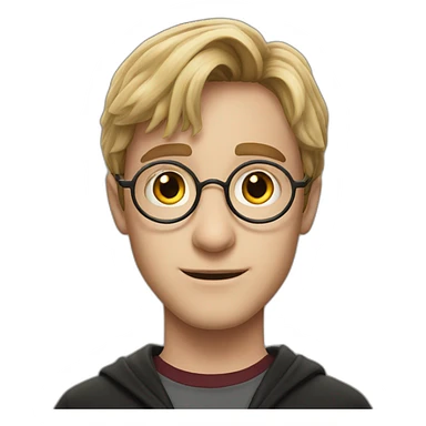 Harry potter main char sticker