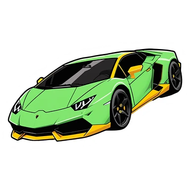 lamborghini sticker
