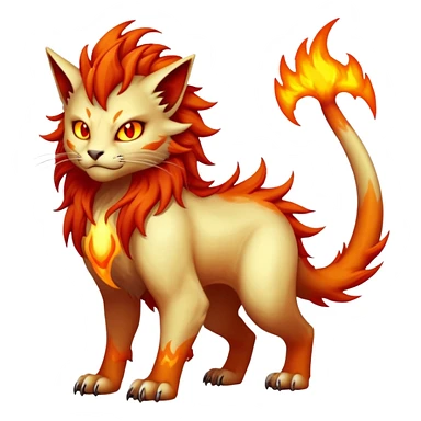 Meowster-Demon-Fakémon-Vernid-Fionbri-hybrid-creature sticker