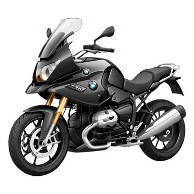 BMW 1200 motorcycle sticker