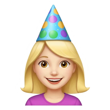 party night girl  sticker