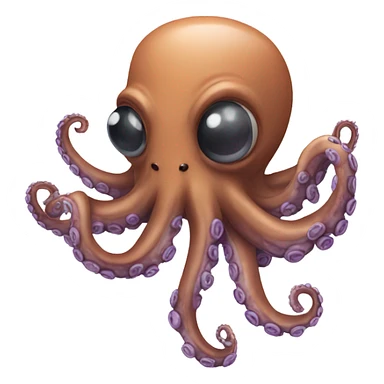 Octopus inking sticker