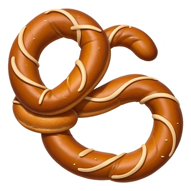 cute pretzel sticker