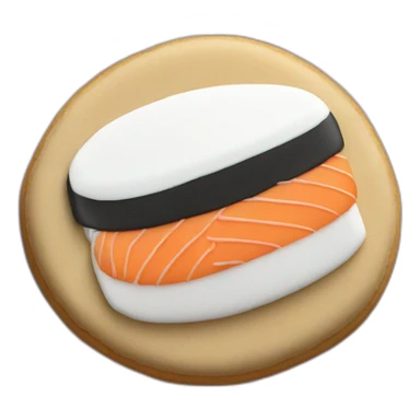 Sushi cookie  sticker