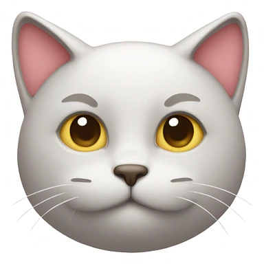 cat emoji with hearts sticker