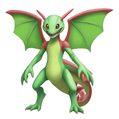 Full body Flygon-Genesect-Pokémon sticker