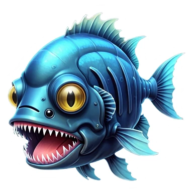 Angler fish  sticker