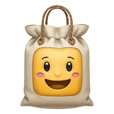 Sac de Farine étiqueté farine sticker