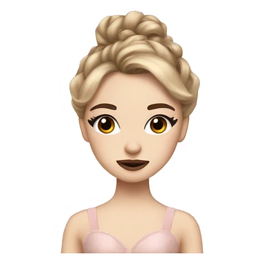 Sabrina Carpenter in a ballerina outfit  sticker