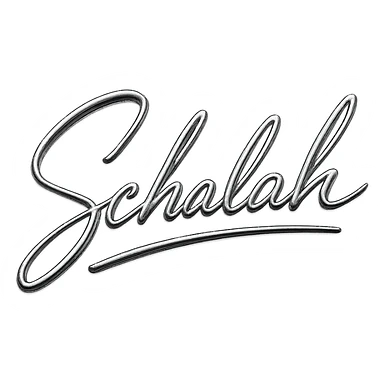 shiny reflective chrome style digital signature sticker