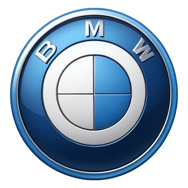 BMW logo whatsapp emoji sticker