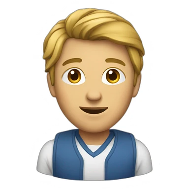 une personne qui se jette dans un troue sticker