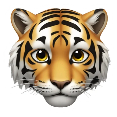 Tigre triste  sticker