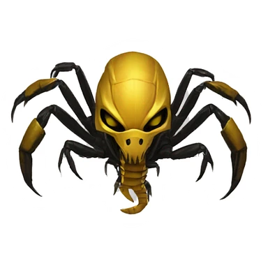 Scorpion dans mortal combat sticker