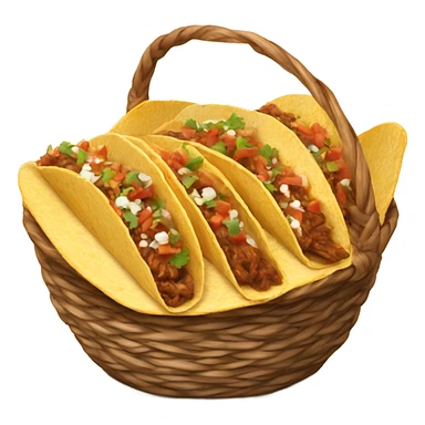 Basket of birria tacos to go  sticker