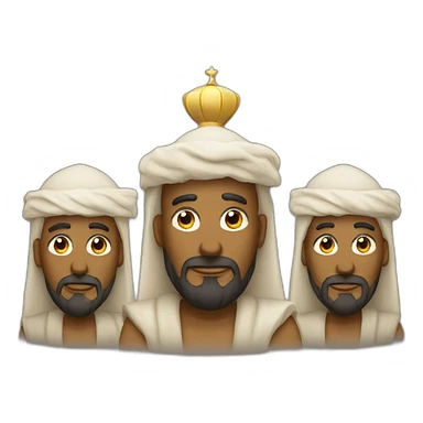 The Three Wise Men sticker