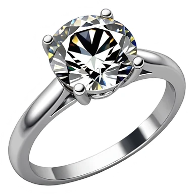 white jewelry ring sticker