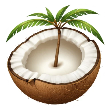 Coconut aesthetic  sticker