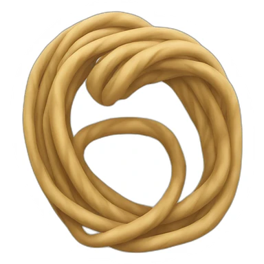 rolled up whip sticker