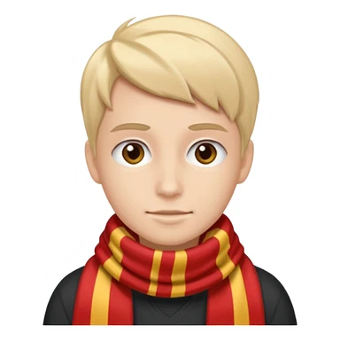 Fan with Team Scarf sticker