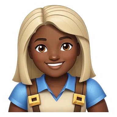 Danielle Brooks as a Minecraft character sticker