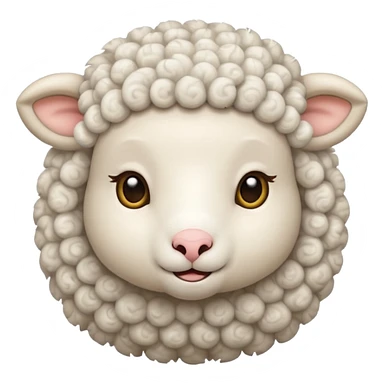 baby sheep sticker