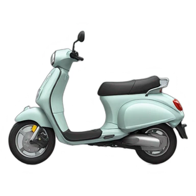 Scooter à 3 roues  sticker