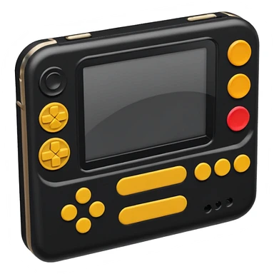 handheld console 1980s sticker