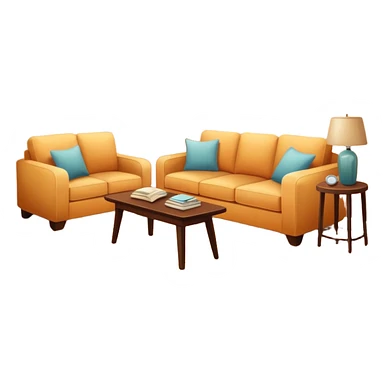 Living room sticker