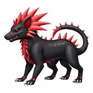 Obstagoon-Houndoom-Salandit-fusion sticker