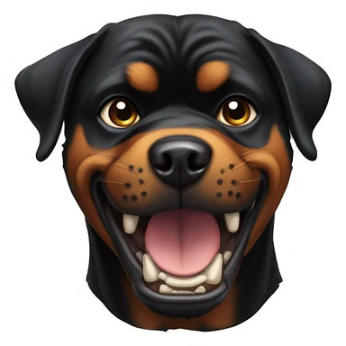 Angry Rottweiler  sticker