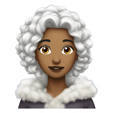 Snow pretty flakey gorgeous sticker