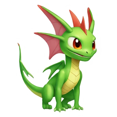 Full body cute edgy shiny colorful Fairy-Flygon-Scyther-grovyle sticker