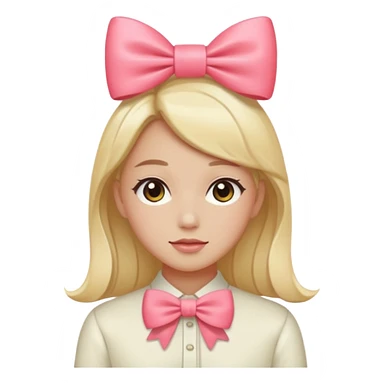 Something beautiful, like a person with a bowAlgo aesthethic sticker