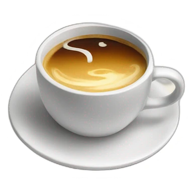 A cup of coffee on beautiful books sticker