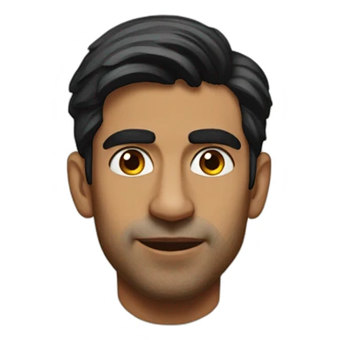 rishi sunak but furry sticker