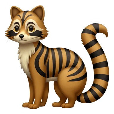 cacomistl (full body) sticker