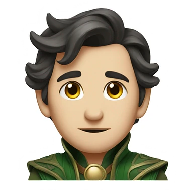 Bashful Loki  sticker