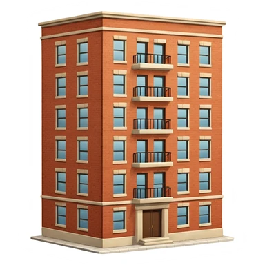 apartment building sticker