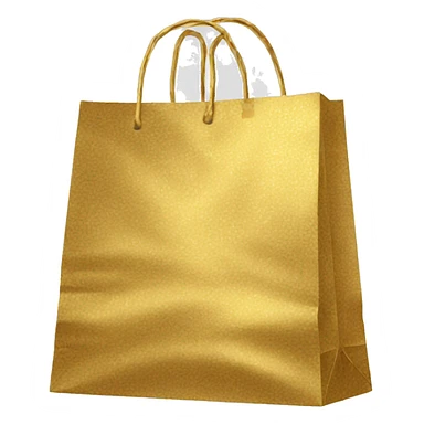 super Gold shopping bag sticker