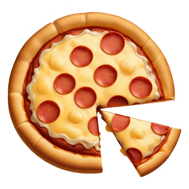 pizza ball sticker