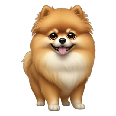 dwarf-pomeranian sticker