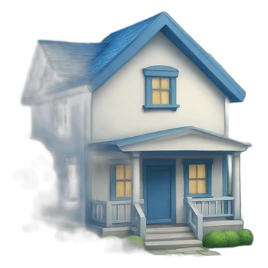 Blue House sticker