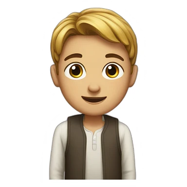 boy with kipah sticker