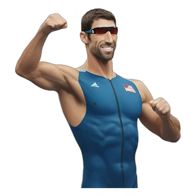 Michael Phelps sticker