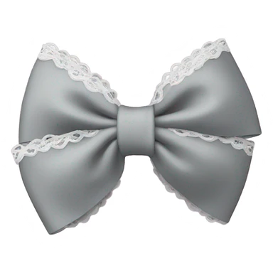 Lacey hair bow  sticker