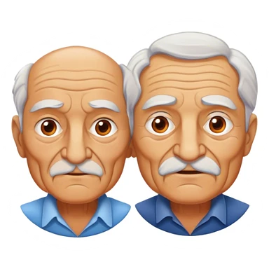 2 old geezers sticker