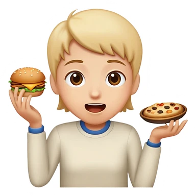 Mouth watering lookin at food (hangry). sticker