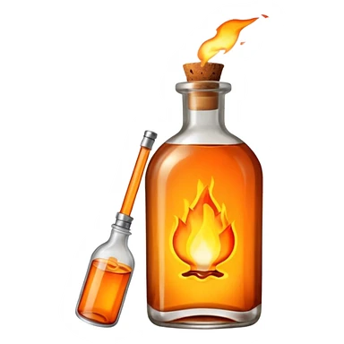 malatov cocktail sticker